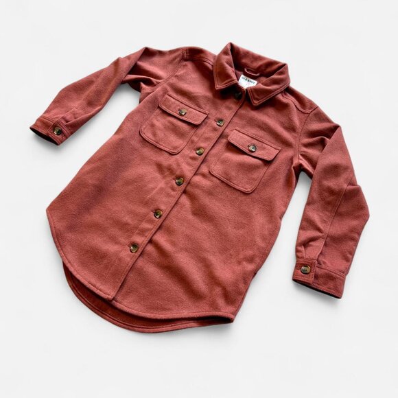 Old Navy Oversized Shacket M Workwear Button-Up Jacket Shirt Fall Layering - Picture 3 of 10